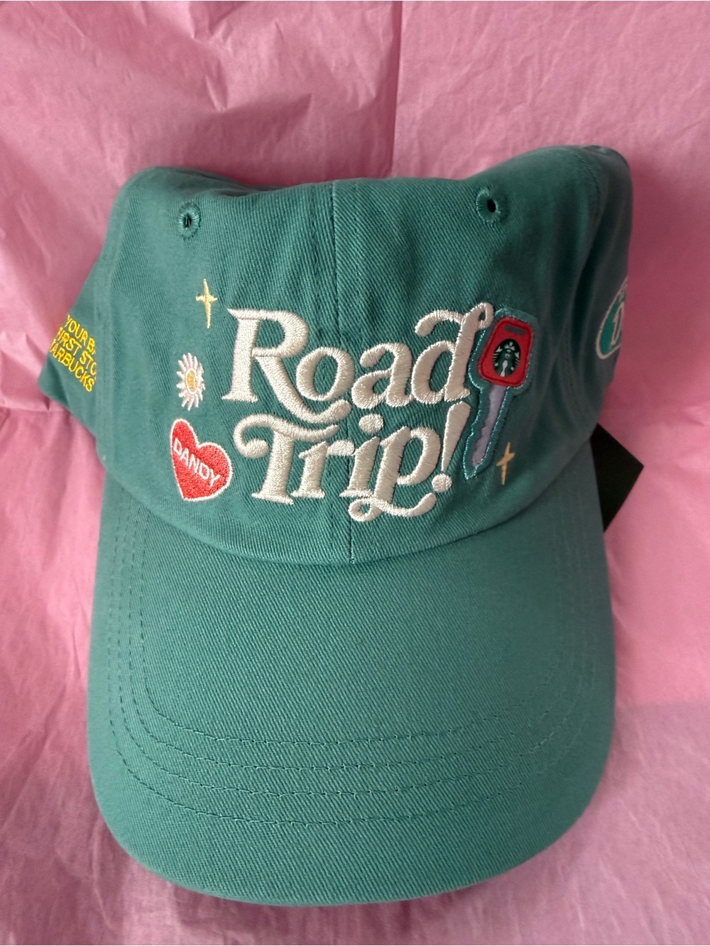 Starbucks’s Dandy Road Trip Embroidered Baseball Cap